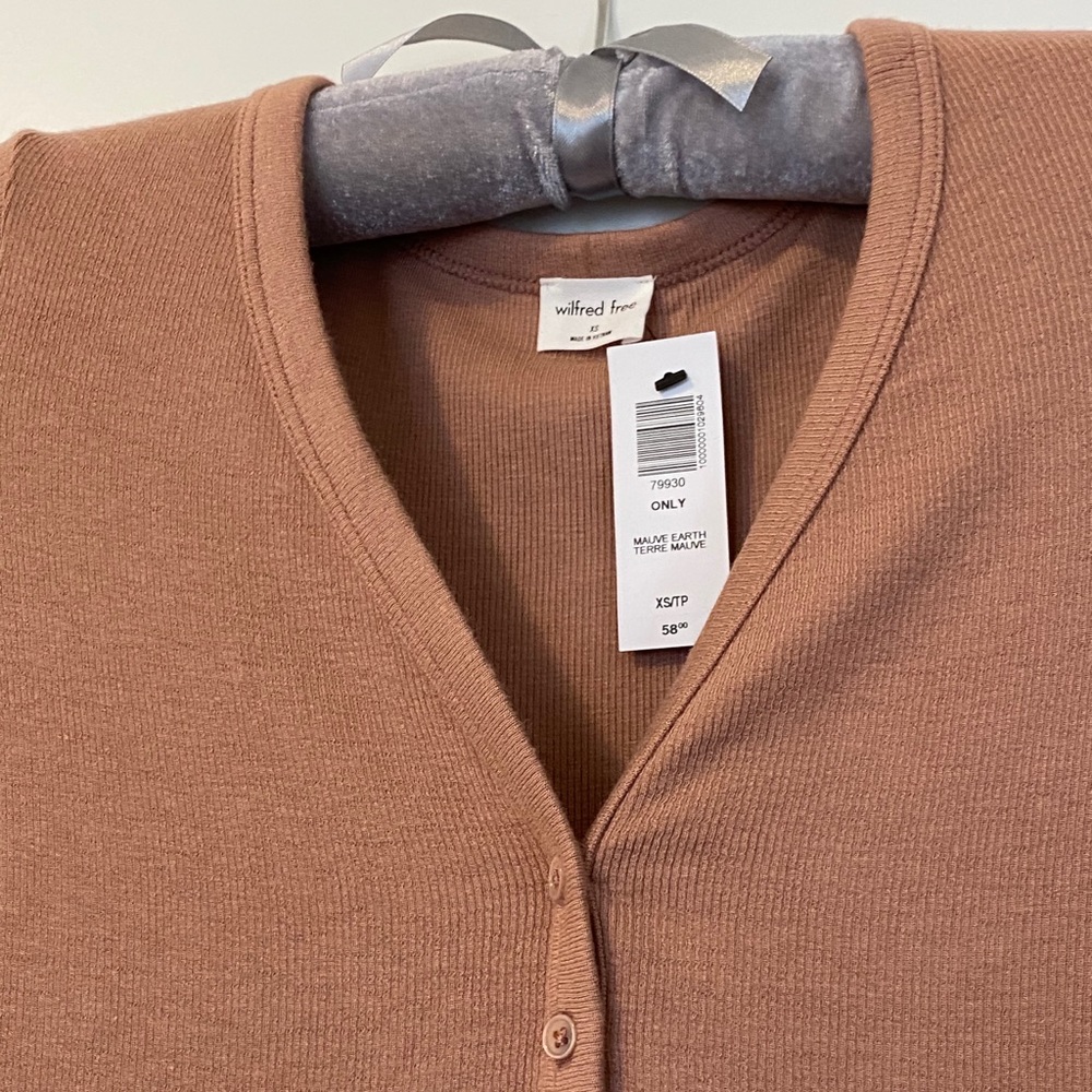 Aritzia Wilfred Free Only Henley Longsleeve